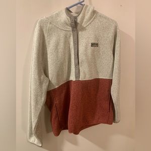 LL bean heavy pull over (never worn)